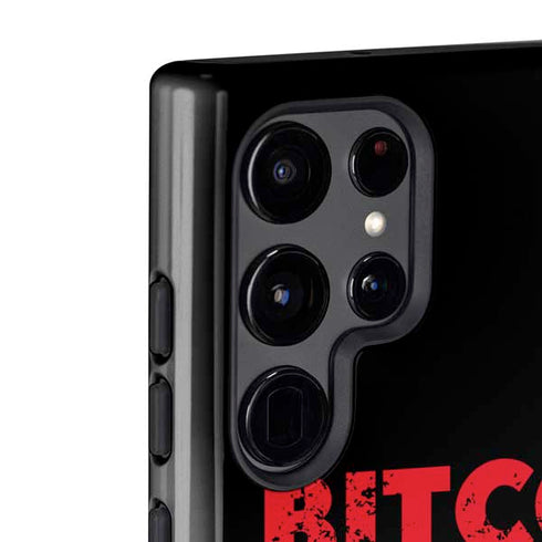 Rainbow Bitcoin Galaxy S22 Ultra Pro Case