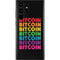 Rainbow Bitcoin Galaxy S22 Ultra Skin