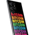 Rainbow Bitcoin Galaxy S22 Ultra Skin