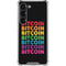 Rainbow Bitcoin Galaxy S23 Clear Case