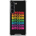 Rainbow Bitcoin Galaxy S23 Clear Case