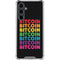 Rainbow Bitcoin Galaxy S23 FE Clear Case