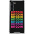 Rainbow Bitcoin Galaxy S23 Plus Clear Case