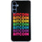 Rainbow Bitcoin Galaxy S24 Clear Case