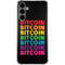Rainbow Bitcoin Galaxy S24 Plus Clear Case