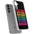 Rainbow Bitcoin Galaxy S24 Plus Clear Case