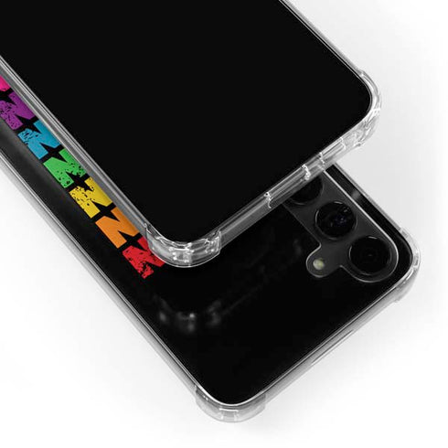 Rainbow Bitcoin Galaxy S24 Plus Clear Case