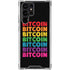 Rainbow Bitcoin Galaxy S24 Ultra Clear Case