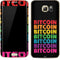 Rainbow Bitcoin Galaxy S7 Edge Skin