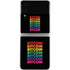 Rainbow Bitcoin Galaxy Z Flip4 5G Skin