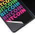 Rainbow Bitcoin Galaxy Z Fold4 5G Skin
