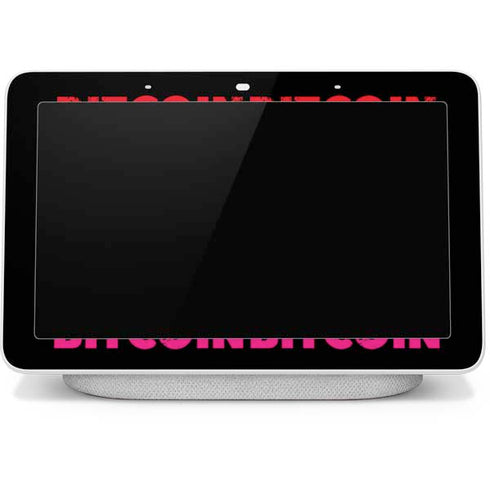 Rainbow Bitcoin Google Home Hub Skin