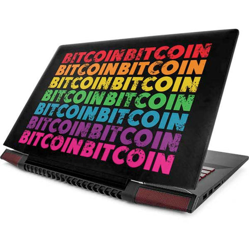 Rainbow Bitcoin Lenovo IdeaPad Skin