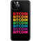 Rainbow Bitcoin iPhone 11 Pro Skin