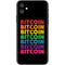 Rainbow Bitcoin iPhone 11 Skin