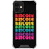 Rainbow Bitcoin iPhone 12 Clear Case