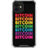 Rainbow Bitcoin iPhone 12 Mini Clear Case