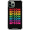 Rainbow Bitcoin iPhone 12 Pro Clear Case