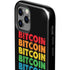 Rainbow Bitcoin iPhone 12 Pro Impact Case