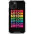 Rainbow Bitcoin iPhone 13 Clear Case