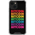 Rainbow Bitcoin iPhone 13 Mini Clear Case