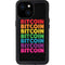 Rainbow Bitcoin iPhone 13 Mini Waterproof Case