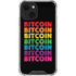 Rainbow Bitcoin iPhone 14 Clear Case
