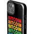 Rainbow Bitcoin iPhone 14 Plus Impact Case