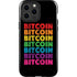 Rainbow Bitcoin iPhone 14 Pro Max Impact Case