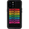 Rainbow Bitcoin iPhone 14 Pro Max Waterproof Case