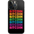 Rainbow Bitcoin iPhone 15 Pro Skin
