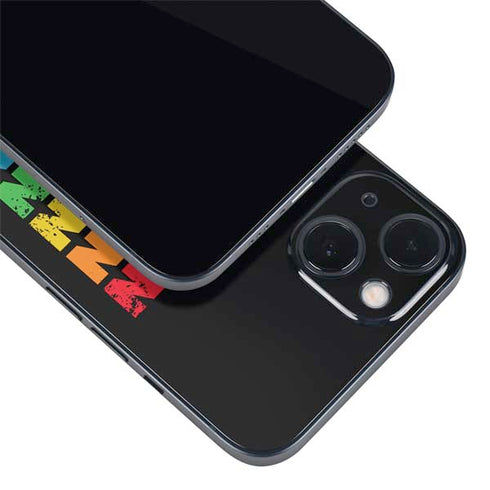 Rainbow Bitcoin iPhone 14 Skin