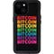 Rainbow Bitcoin iPhone 15 Waterproof Case