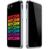 Rainbow Bitcoin iPhone SE (2nd & 3rd Gen) Clear Case