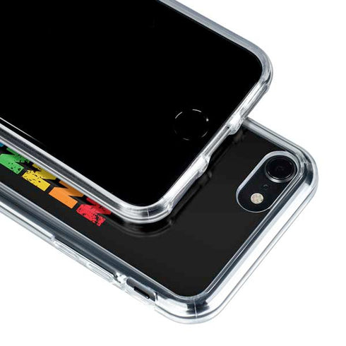 Rainbow Bitcoin iPhone SE (2nd & 3rd Gen) Clear Case