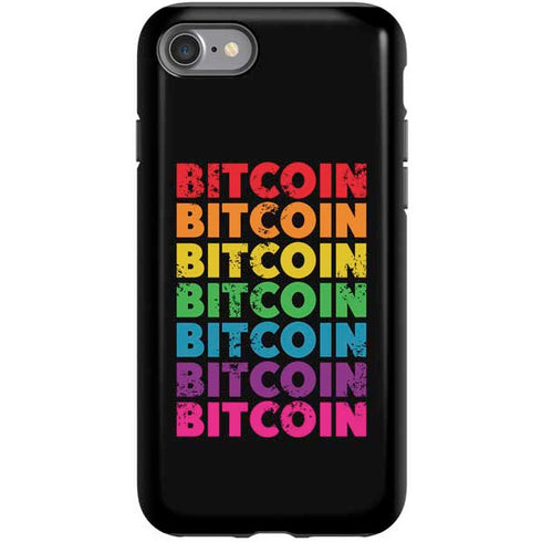 Rainbow Bitcoin iPhone SE (2nd & 3rd Gen) Pro Case