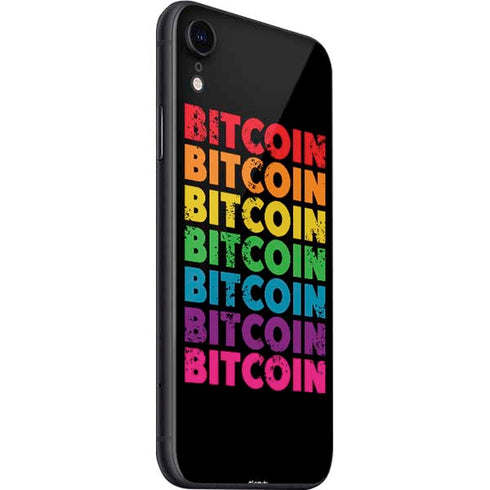 Rainbow Bitcoin iPhone SE (2nd & 3rd Gen) Skin