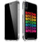 Rainbow Bitcoin iPhone XR Clear Case