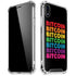 Rainbow Bitcoin iPhone XR Clear Case