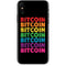 Rainbow Bitcoin iPhone XS Max Skin
