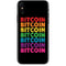 Rainbow Bitcoin iPhone XS Skin