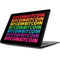 Rainbow Bitcoin Apple MacBook Skin
