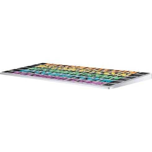 Rainbow Bitcoin Magic Keyboard Skin