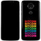 Rainbow Bitcoin Moto E5 Plus Skin