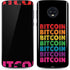 Rainbow Bitcoin Moto G6 Skin