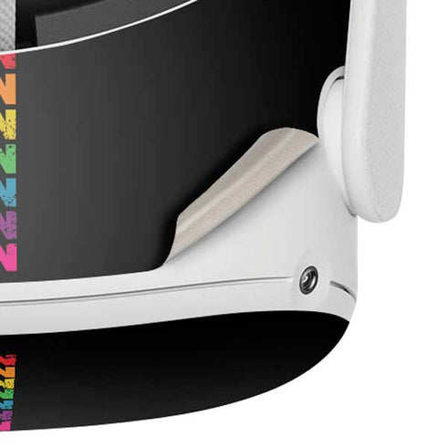 Rainbow Bitcoin Oculus Quest 2 Skin