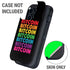 Rainbow Bitcoin Otterbox Defender iPhone Skin