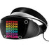 Rainbow Bitcoin PlayStation VR2 Skin