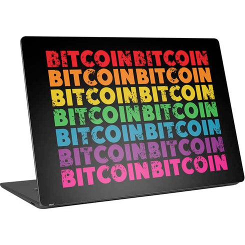 Rainbow Bitcoin Surface Laptop 4 15in Skin