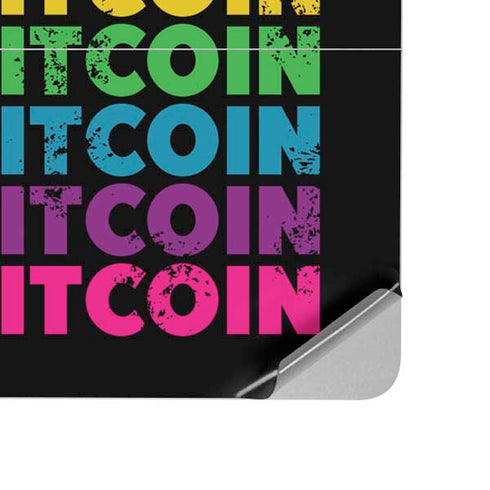 Rainbow Bitcoin Surface Laptop Studio Skin